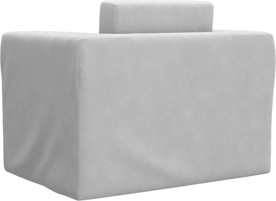 Детски Диван Сив 52x104x34см
