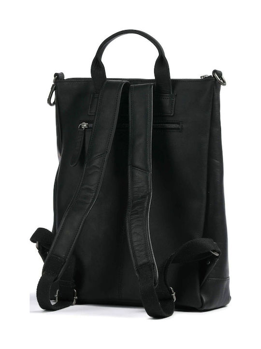 The Chesterfield Brand Backpack 14lt Μαύρο The Chesterfield Brand Backpack 14lt Μαύρο