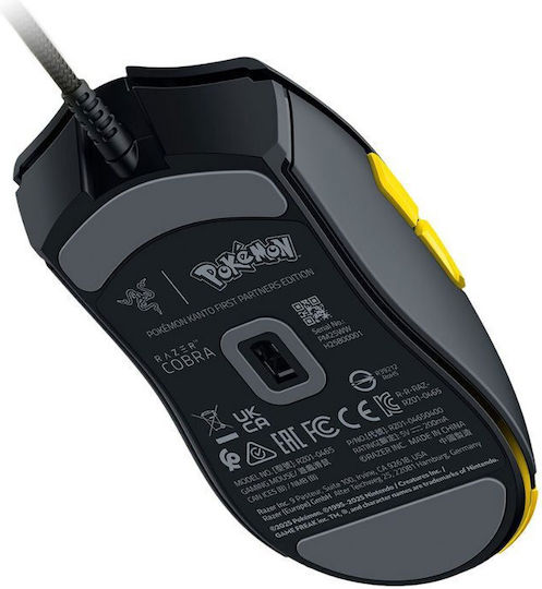 Razer Cobra RGB Gaming Mouse 8500 DPI Pokemon Kanto Starters Ed