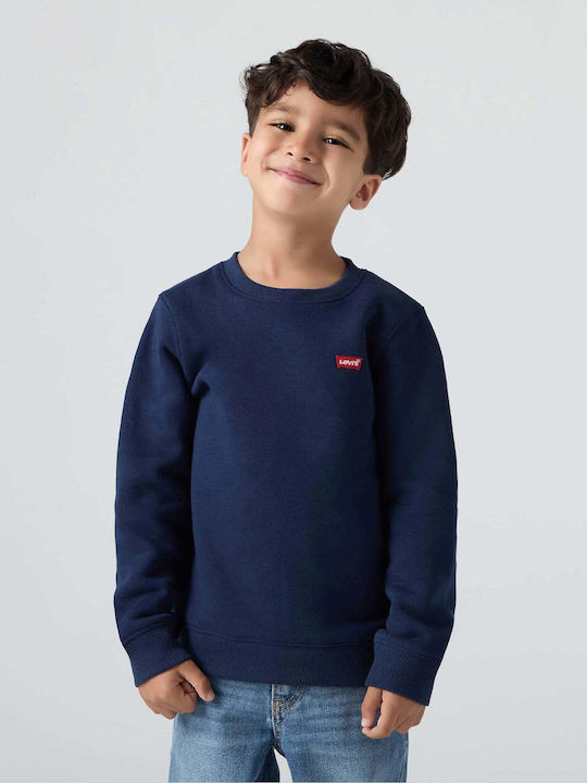 Παιδικό Φούτερ Μπλε Σκούρο Crewneck