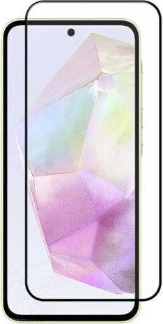 Schutz Vollflächig gehärtetes Glas Schwarz (Galaxy A14)