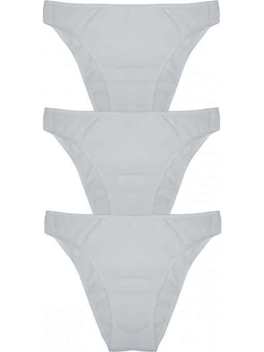 Βαμβακερά Γυναικεία Slip 3Pack Φούξια