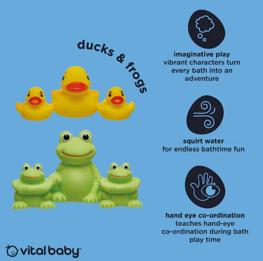 Vital Baby Патенца за баня yellow за 0++ месеца