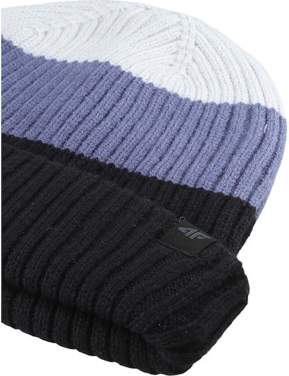 Beanie Ανδρικός Σκούφος Πλεκτός σε Μαύρο χρώμα
