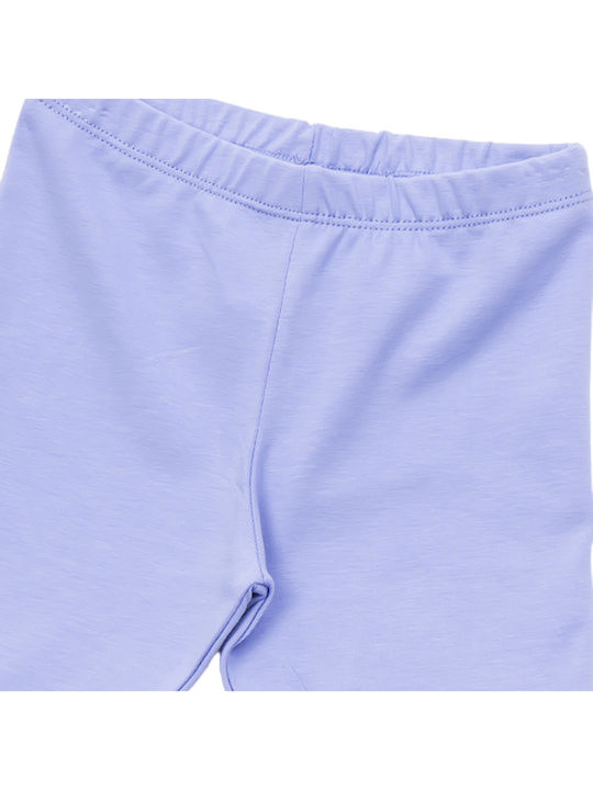 Kids Legging Capri Lavender