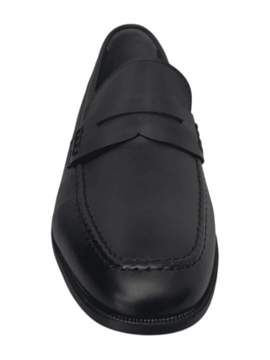 Men's Leather Casual Shoes Black