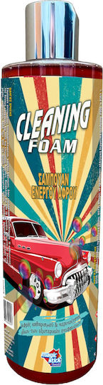 Magic Stick Active Cleaning Foam Σαμπουάν Πλυσίματος Αυτοκινήτου Ενεργού Αφρού με Άρωμα Καραμέλα 500ml