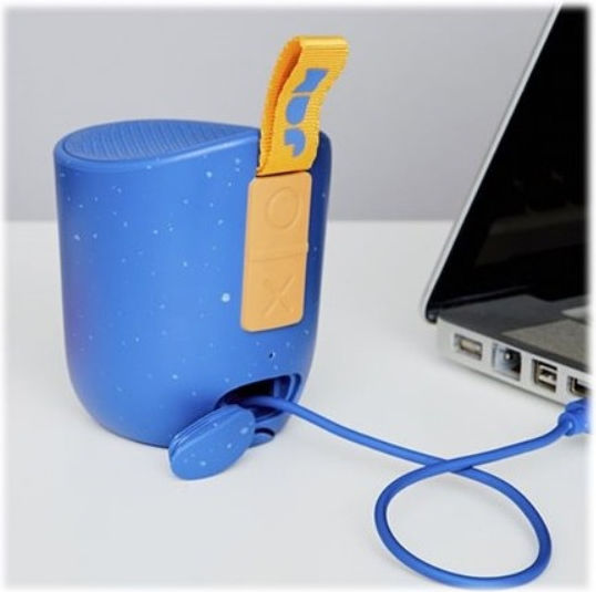 HX-P202 Chill Out Водоустойчиво Bluetooth високоговорител 3W с живот на батерията до 8 часа Син