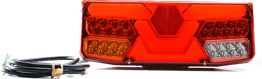 Multifunctional Led Lamp Left Rear 1059 W138dl 12v-24v 7 Functions Was