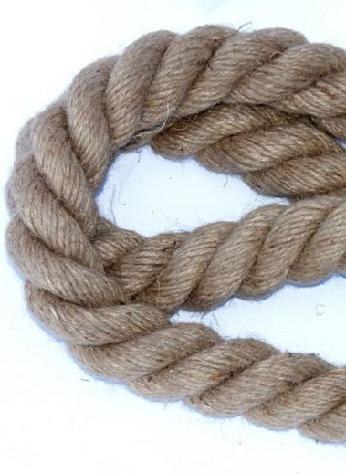 Linotech Σχοινί Στριφτό 20mm 50m Γιούτα