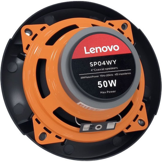 Lenovo SP-04WY Ηχείο Αυτοκινήτου 4" με 25W RMS (2 Δρόμων)