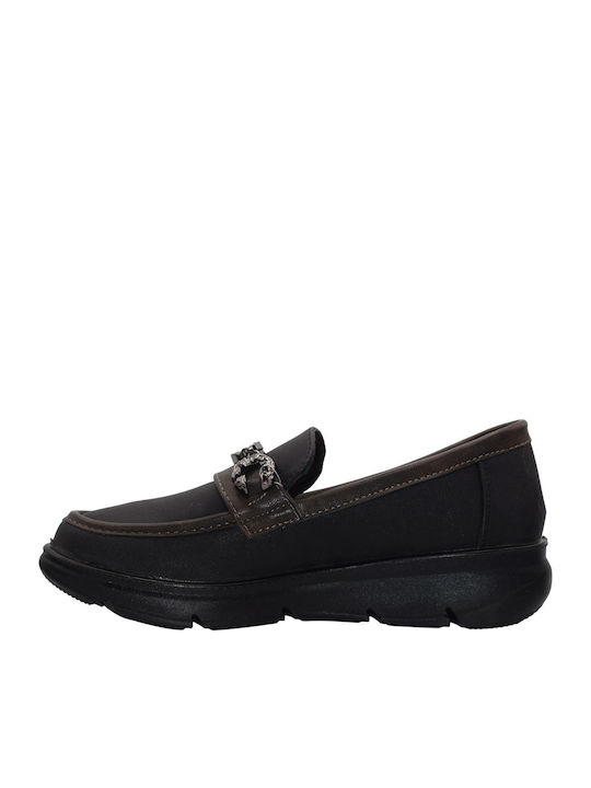 Women's Moccasins in Black Color