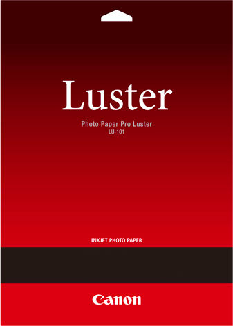 Canon LU-101 Fotopapier Profi-Glanz A3 260gr/m² für Drucker Tintenstrahl 20 Blätter