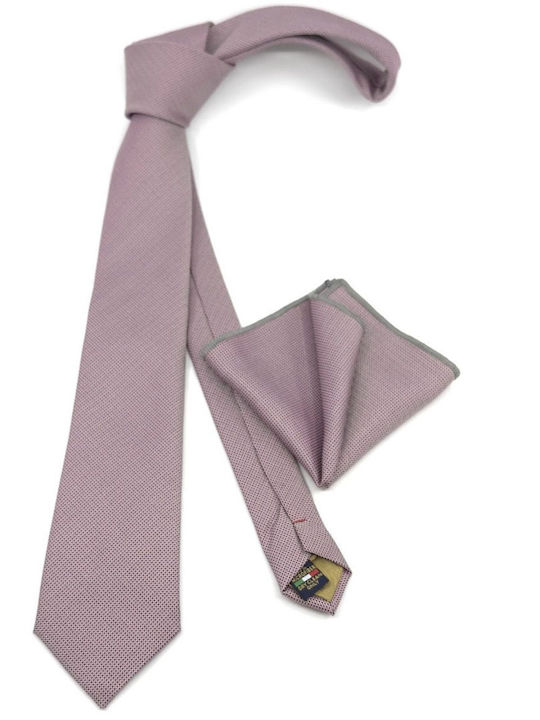 Legend Men's Men's Tie Set Printed in Pink Color