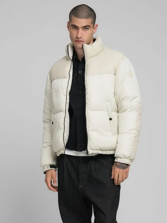 Jacke Puffer Off White
