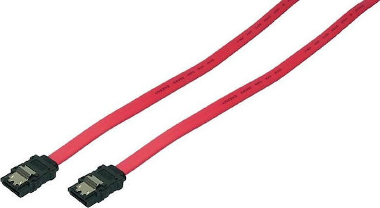 LogiLink 7-Pin SATA III to 7-Pin SATA III Cable 90cm Red (CS0008)