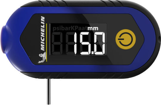 Michelin Digitaler Reifendruckmesser 10,3 Bar Reifenprofiltiefenmesser LED-Taschenlampe