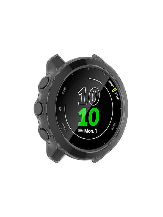Garmin Forerunner 55 158 Carcasă de Silicon în culoarea Gri pentru Garmin Forerunner 158/ Garmin Forerunner 55
