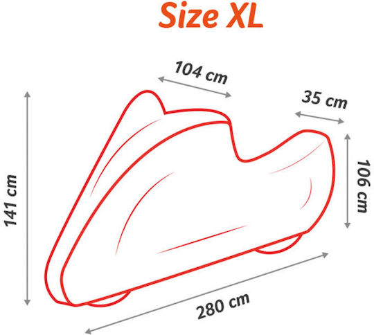 Xl Size Motorcycle Outer Cover