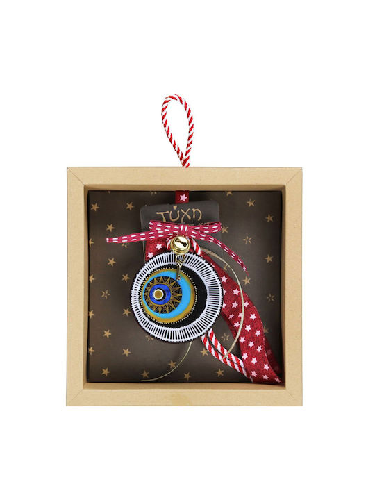 Kalliopi Silver Handmade Hanging Lucky Charm Burner made of Wood 2026 17.5x18cm 1pcs
