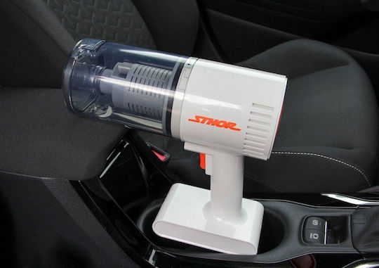 Sthor Cleaner Aspirator de mână pentru mașină Aspirare uscată cu Putere 100W Reîncărcabil 12V Alb