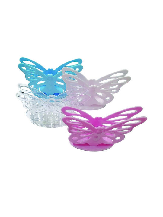 AGC Fluture Suport pentru șervețele Plastică Albastru 15x15cm 00109300