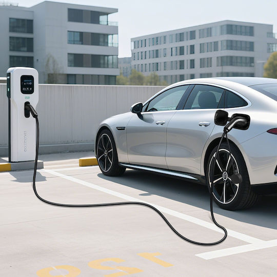 Vevor Electric Car Three-phase Charging Station Cable 10m Type 2 - Type 2 OBDDCCDXSTQ14W7LS001V8