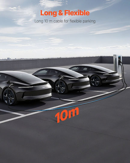 Vevor Electric Car Three-phase Charging Station Cable 10m Type 2 - Type 2 OBDDCCDXSTQ2A7UCV001V8