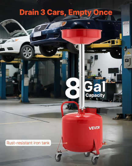 Vevor Manual Oil Can with 30 Liter Capacity