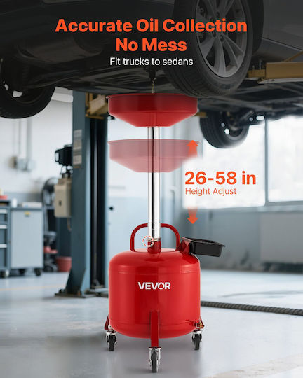 Vevor Manual Oil Can with 30 Liter Capacity