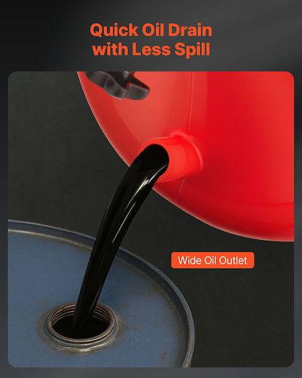 Vevor Manual Oil Can with 30 Liter Capacity