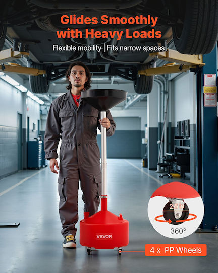 Vevor Manual Oil Can with 30 Liter Capacity