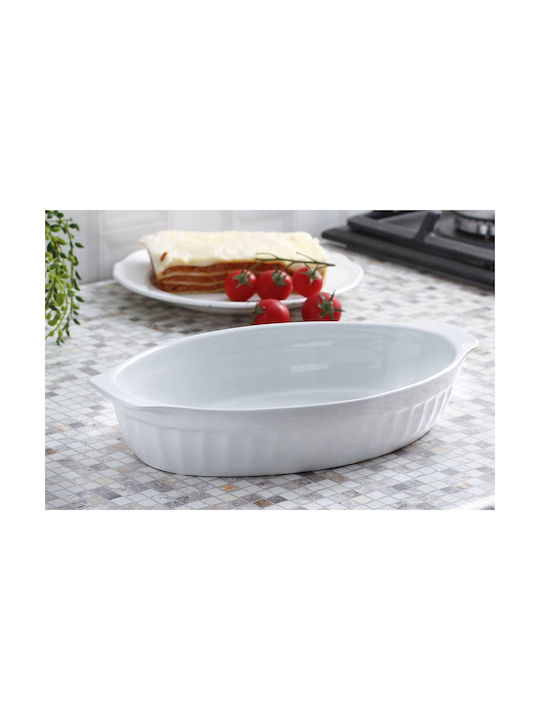 Oven Dish Oval Ceramica 30 X 18 X 6 Cm