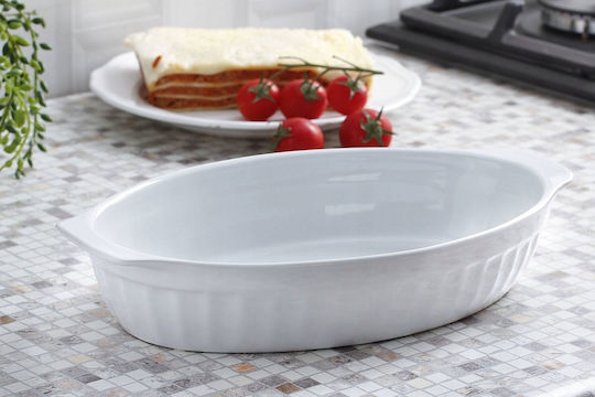 Vas Oval din Ceramică pentru Cuptor 30 X 18 X 6 Cm