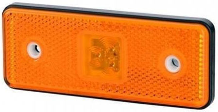M-Tech Lkw-Volumenlichter 1Stück 12 / 24V - Orange WMLHOR161/4