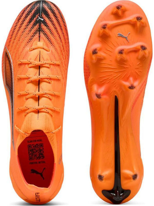 PUMA Ultra 6 Ultimate FG Football Shoes with Cleats Orange