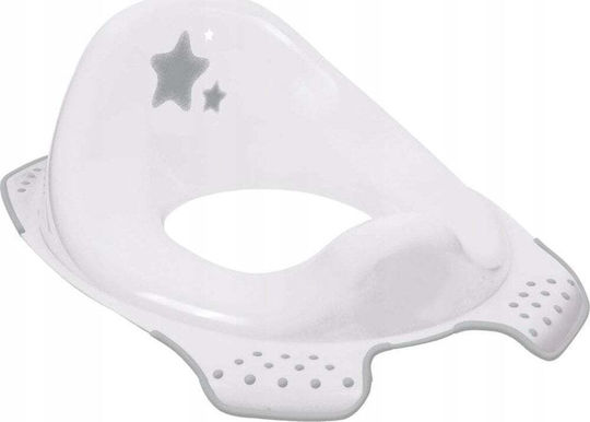 Toilet Training Seat with Handles Ewa Stars 30x40x15cm White