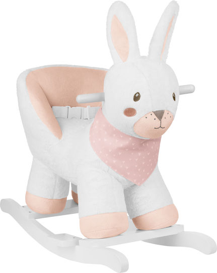 Kikka Boo Bunny Κουνιστό Παιχνίδι για 12+ μηνών για Βάρος έως 30kg Λευκό