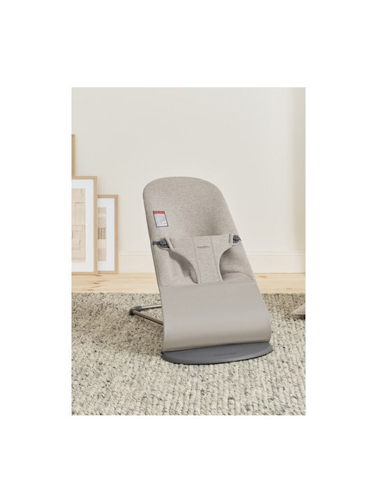 BabyBjorn Ръчен Релакс Бебе Bliss Sand Grey за Дете до 13кг