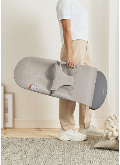 BabyBjorn Manual Baby Relax Bliss Sand Grey for Child up to 13kg