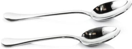 Motta Set Spoons Coffee Tea Stainless Steel Silver 11.2cm 6 Pieces
