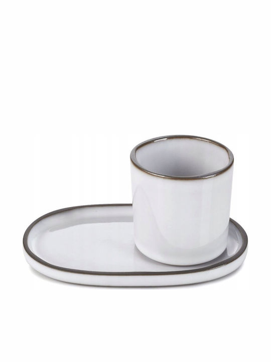 Revol Caractere Φλιτζάνι Espresso από Πορσελάνη Λευκό 3198246526877