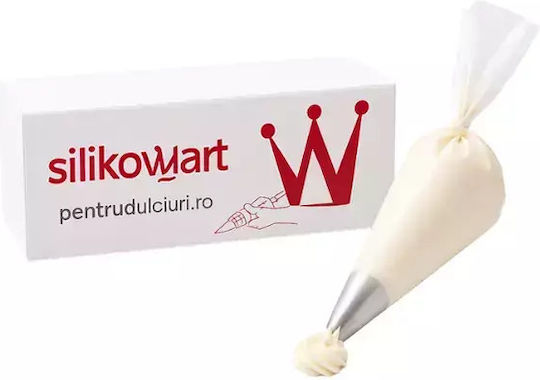 Silikomart Чанта Корнето На Сладкарницата Еднократна Употреба Пластмасова 56см 100 Бройки 70.142.99.0065