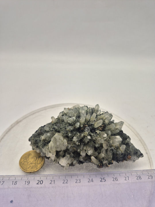Raw Sample of Galenite Calcite Pyrite Quartz Chlorite Points – Natural Stones