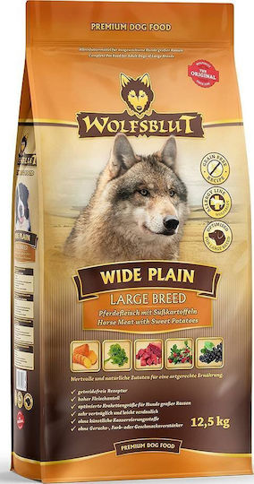 Wolfsblut Wide Plain Horse Adult 12,5 Kg Wb005 Pet Supplies