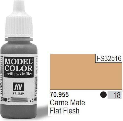 Acrylicos Vallejo Model Χρώμα Μοντελισμού Flat 17ml