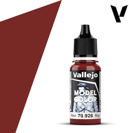 Acrylicos Vallejo Model Боя за Моделизъм Red 17мл