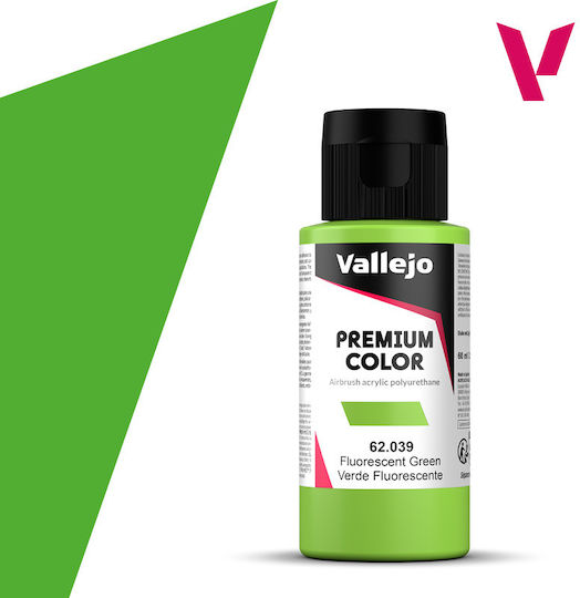Acrylicos Vallejo Model Making Paints Spray in Green Colour 60ml