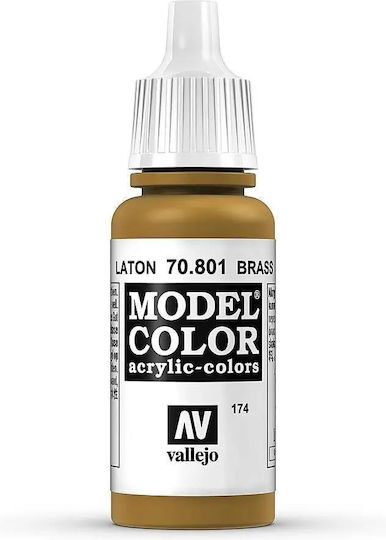 Acrylicos Vallejo Model Боя за Моделизъм Brass 3259 17мл