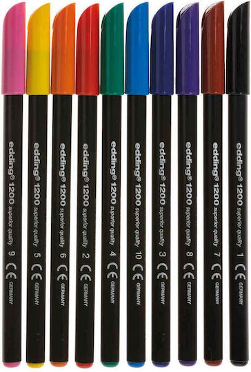 Edding Μαρκαδόρος Σχεδίου Black Schwarz